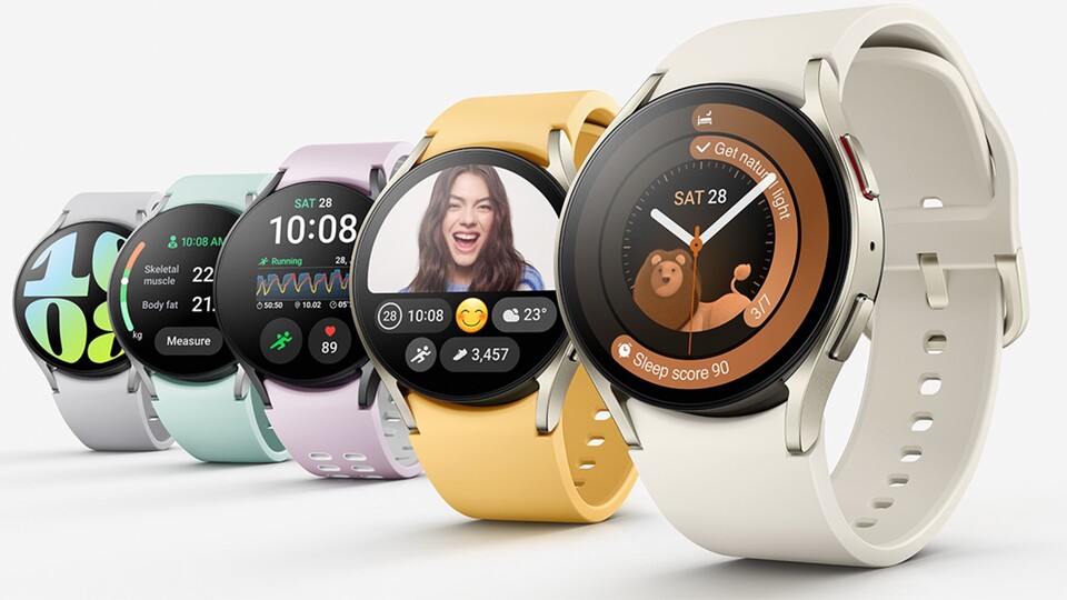 Das Smartwatch-Flaggschiff von Samsung bietet euch ein großes Display, mit dem nur die wenigsten Smartwatches mithalten können.