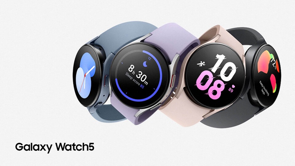 Viele Smartwatches kommen standardmäßig mit einem Band aus Silikon. (Bild: Samsung)
