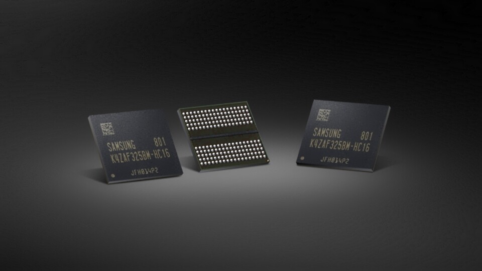 Samsung hat schnelle GDDR6-Chips angekündigt (Bildquelle: Samsung)