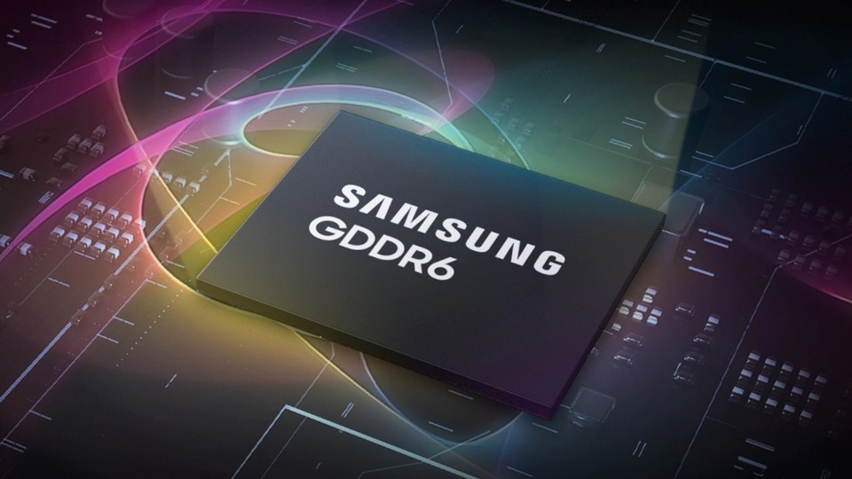 2020 wird eine deutlich höhere Nachfrage nach GDDR6-VRAM erwartet. (Bildquelle: Samsung)