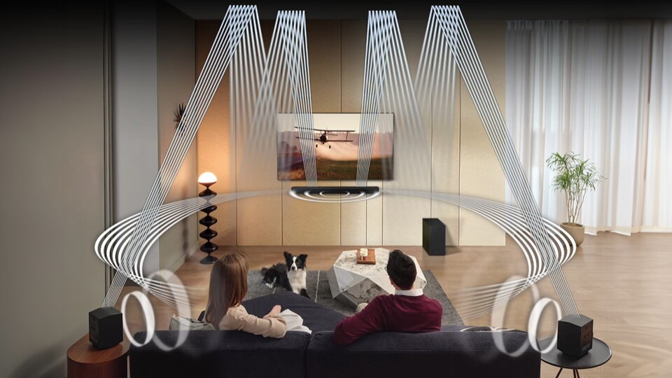 Dolby Atmos = 3D-Sound: Hier kommt der TV-Sound von den Seiten, von vorne und von oben!