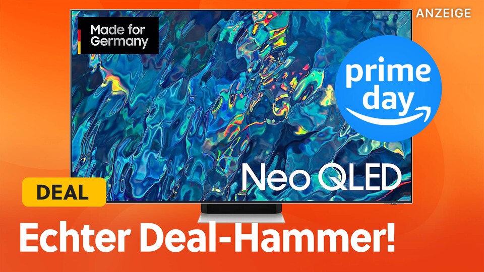 Der Samsung Neo QLED 4K Smart TV mit 75 Zoll ist günstig wie noch nie: HDR, HDMI 2.1, 120Hu und ein hervorragendes Bild treffen niedrige Preise am Prime Day.