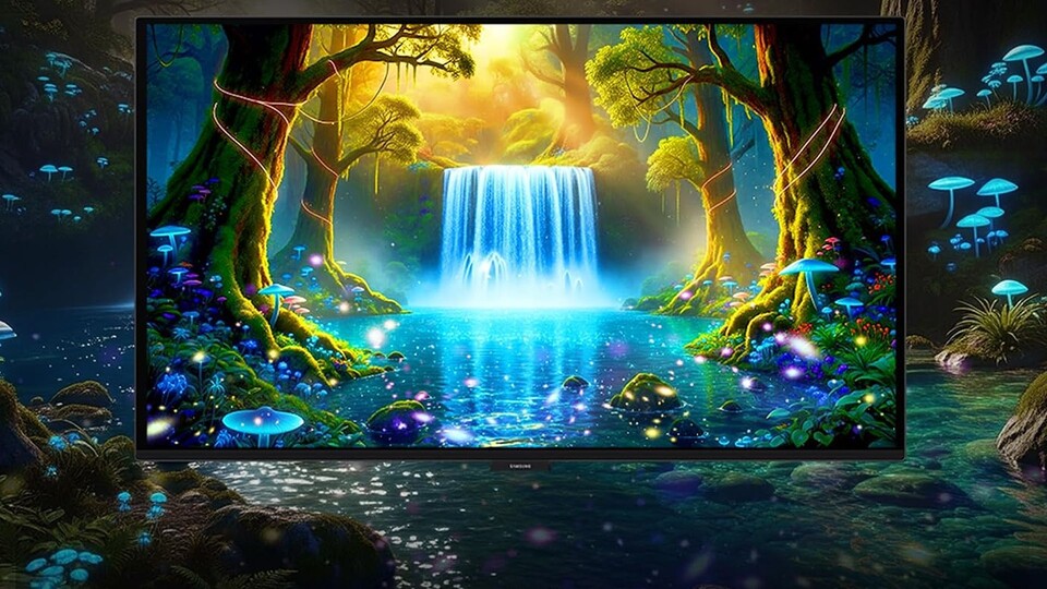 Auch der Samsung-OLED bringt euer Spielerlebnis auf ein neues Level: Gaming damit fühlt sich an, wie eine bisher nicht freigeschaltete Ultra-Detailstufe im Spiel.