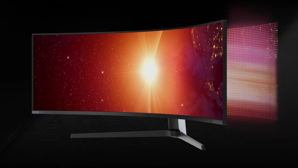 Mini-LED Backlight and HDR 2000: The picture quality of this display is amazing and reaches OLED levels – only brighter!