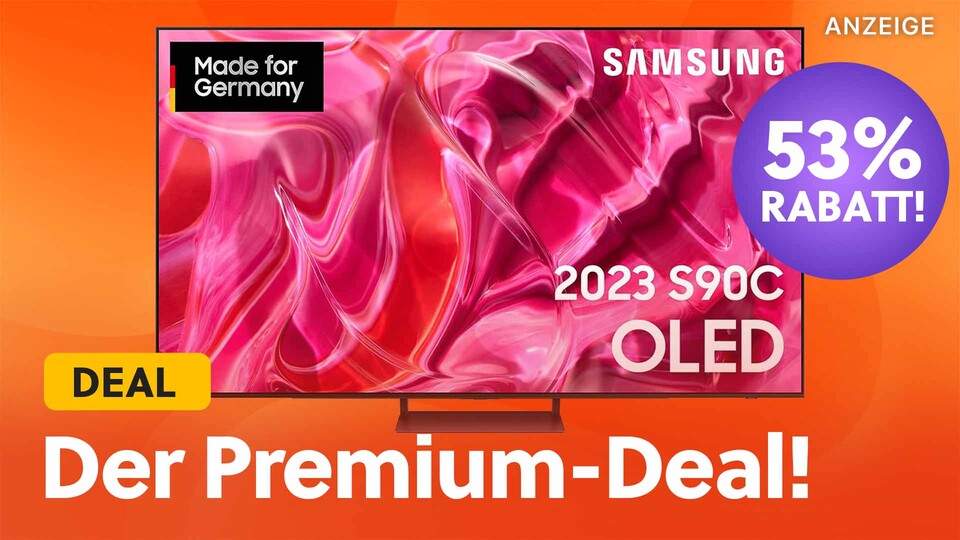 Einer der derzeit besten 4K-TVs auf dem Markt: der Samsung OLED S90C.