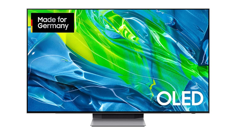 Die Samsung OLED TVs haben einen besonders schmalen Rand und sind zudem noch hauchdünn. So brauchen sie wenig Platz und sehen gut aus.