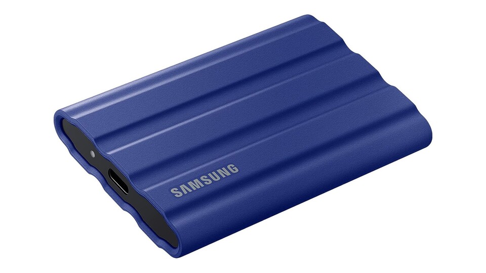 Das widerstandsfähige Gehäuse samt Elastomer-Bezug sorgt für Stabilität, die unter SSD-Festplatten ihresgleichen sucht.