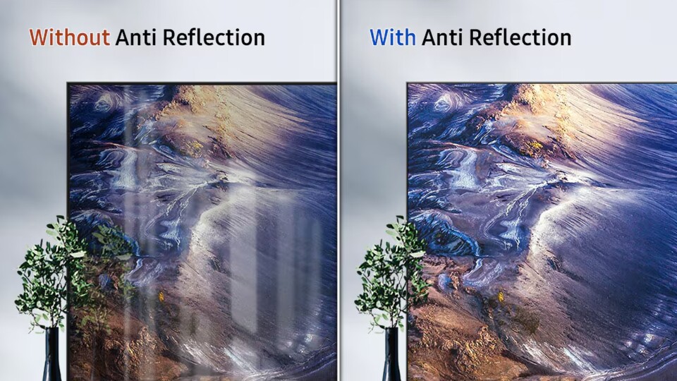 Den Effekt von Anti-Reflexionsschichten lässt sich am besten mit eigenen Augen erfahren, hier eine Visualisierung:
