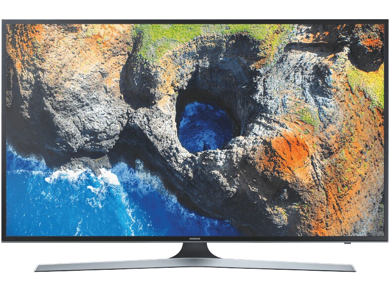 Unter anderem sind drei Samsung-Fernseher reduziert wie der hier gezeigte Samsung UE 75 MU 6179.