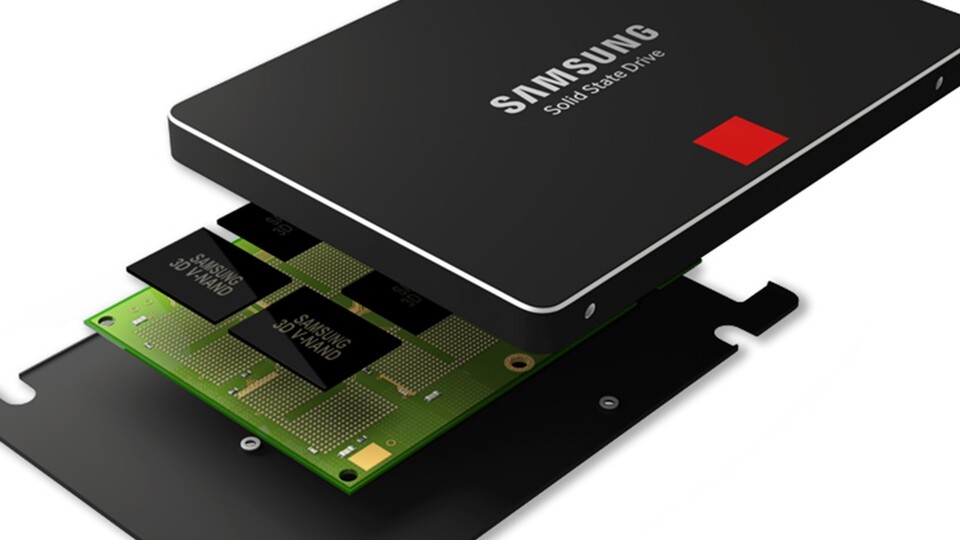 Die Samsung SSD 850 Evo wird bald auch mit 4 TByte Speicherkapazität erhältlich sein.