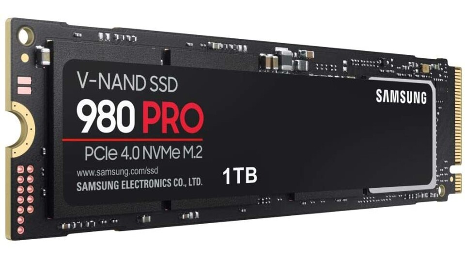 Samsung SSD 980 Pro M.2 1 TB. (Bildquelle: Amazon)
