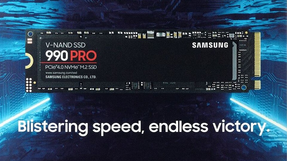 Damit lässt sie ihren Vorgänger, die Samsung 980 Pro, im Schatten stehen und darf sich die schnellste Samsung-SSD nennen.