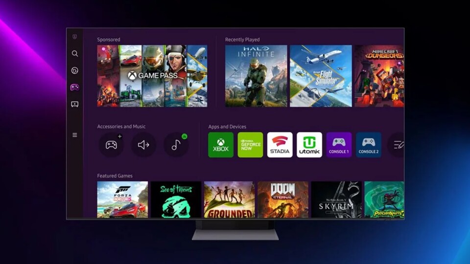 Mit direkter LAN-Verbindung zum Router habt ihr beim Cloud-Gaming mehr Spaß. (Bild: Samsung)