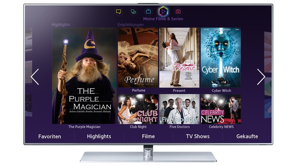 Samsung zeigt Smart TVs mit besserer Sprach- und Gestensteuerung auf der CES 2014.