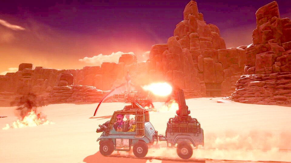 Sand Land: New trailer for the colorful open-world action game