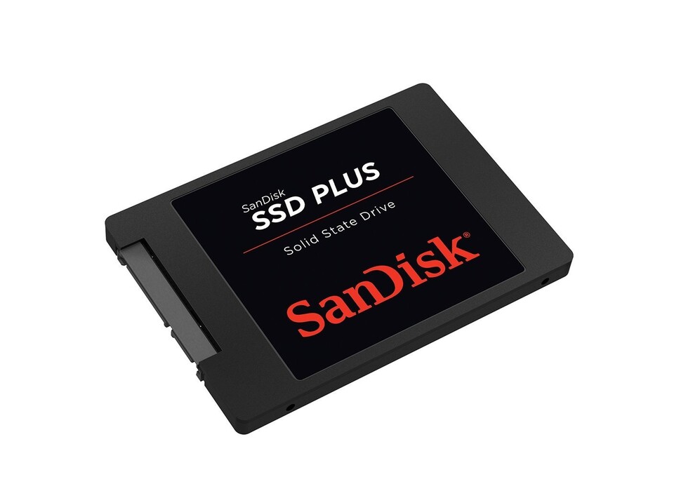 Die SanDisk Plus aus dem Amazon-Angebot fasst 960 GByte an Daten.