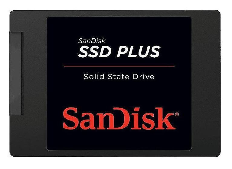 Die SanDisk SSD Plus bietet 240 Gigabyte Speicherkapazität zum Schnäppchenpreis.