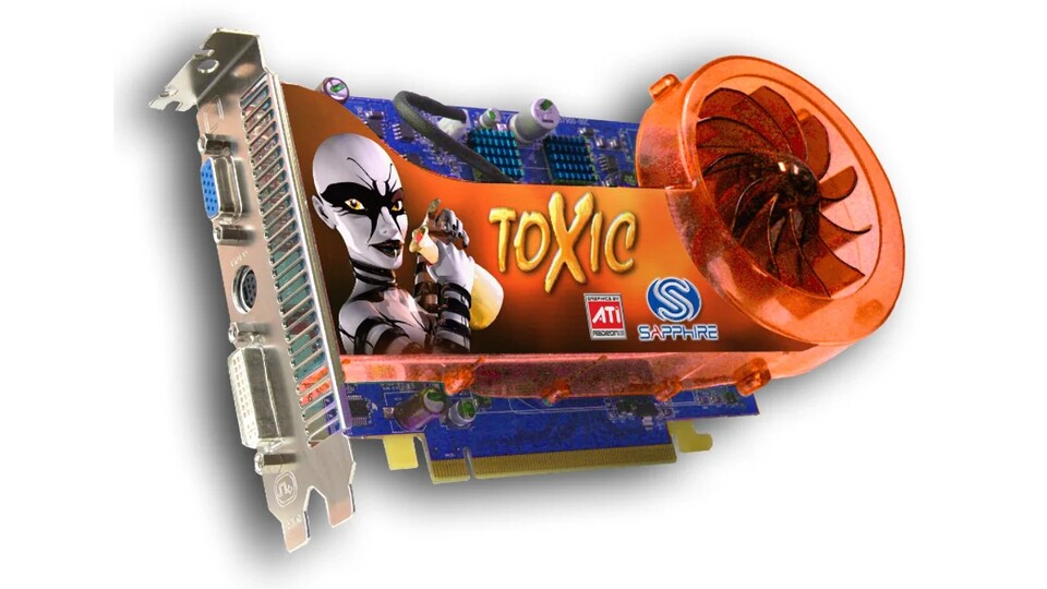 Die Sapphire ATI Radeon X700 Pro Toxic halten viele für eine der hässlichste Grafikkarten.