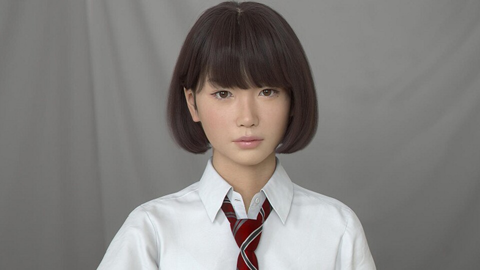 Das ist kein Mensch: Saya ist ein CGI-Modell aus Japan, das täuschend echt aussieht.