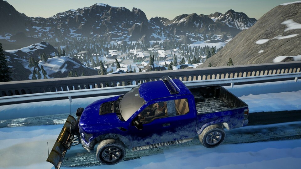 Schneeräumen als Spiel: Snow Plowing Simulator zeigt im Trailer eure Winterausrüstung