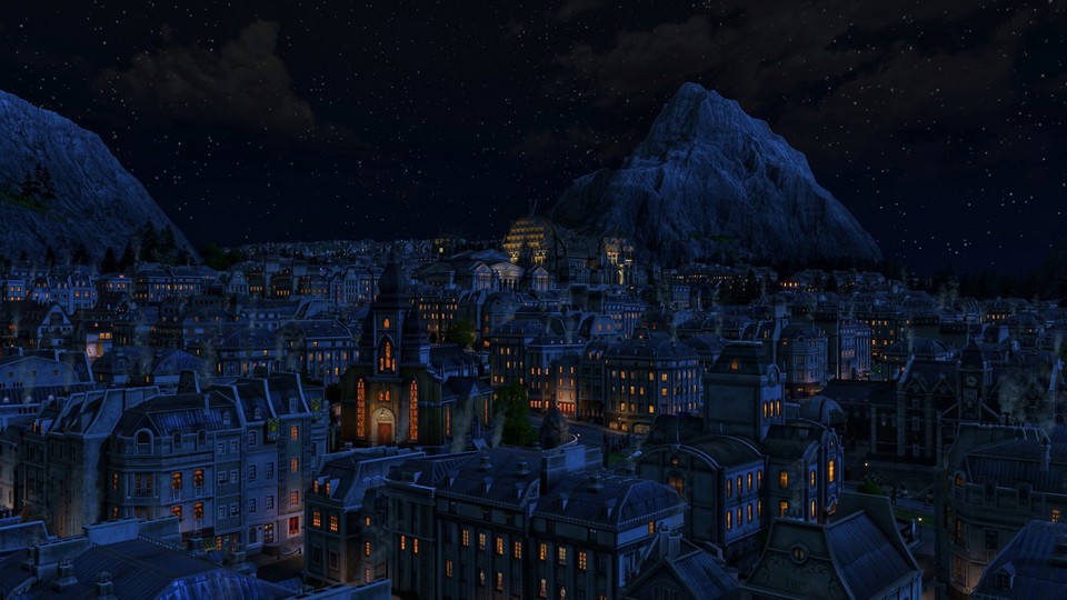 Das Skyline-Bild von Fabian S. verleiht seiner Stadt eine magische Atmosphäre.