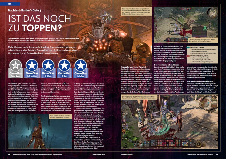 Baldurs Gate 3 ist ein Jahrhundertspiel. Nicht weniger.