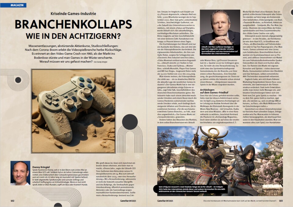 Unser freier Autor Danny Kringiel malt die Vergangenheit und legt das Bild dann auf die Gegenwart.