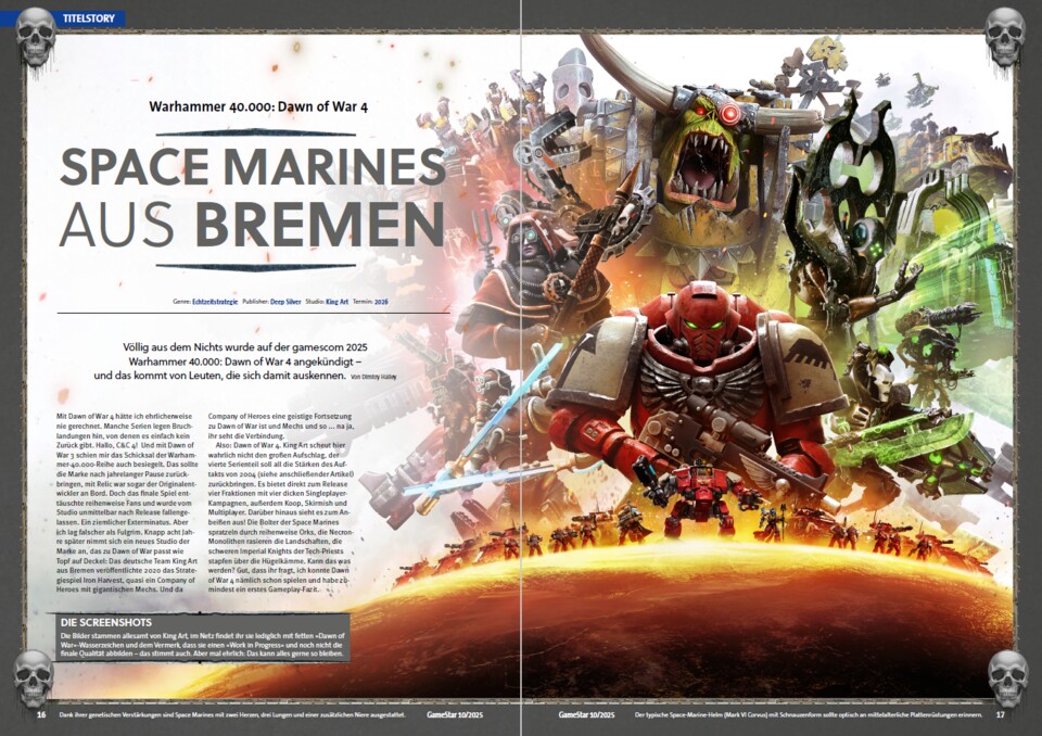 Dawn of War 4 entsteht in der Hansestadt Bremen.