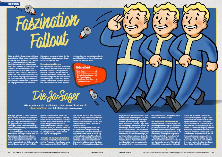 Fallout verwirrt, amüsiert, schockiert und fasziniert.