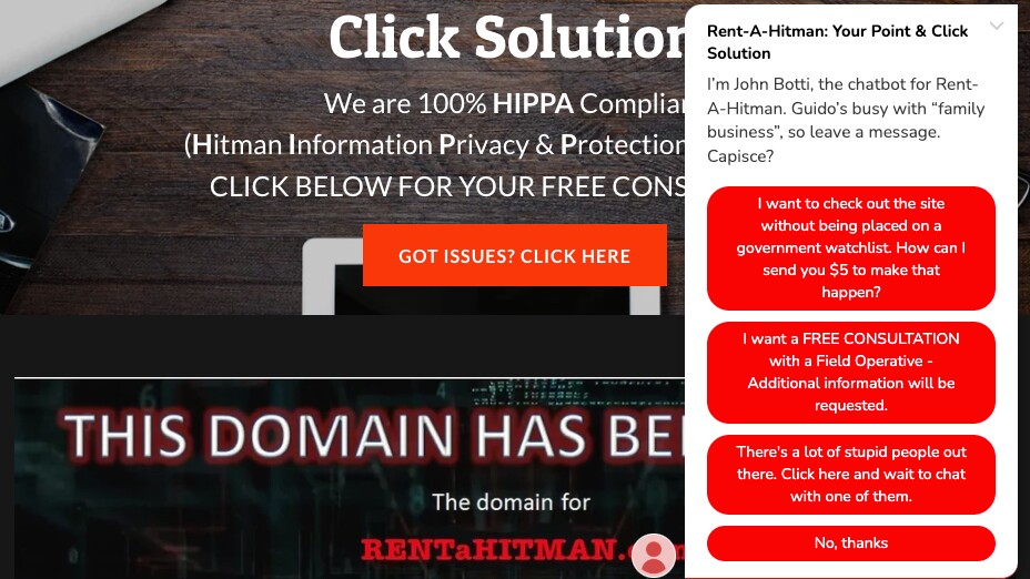 Wer sich die automatischen Antworten nicht durchliest und nur auf die zweite klickt, ist selbst schuld.