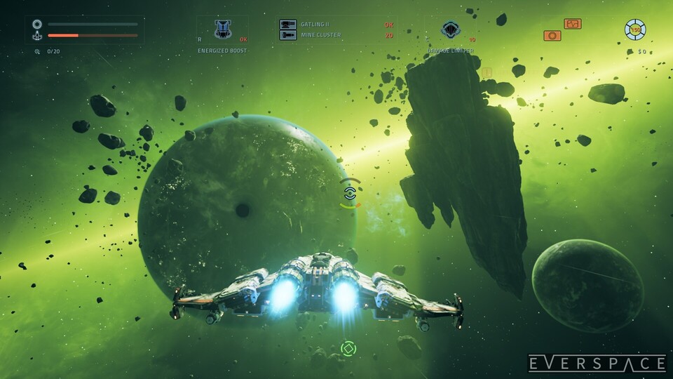 Die heute startende Beta zu Everspace bringt zwei neue Sektoren zum Erkunden und damit weitere Feindtypen und Planeten.