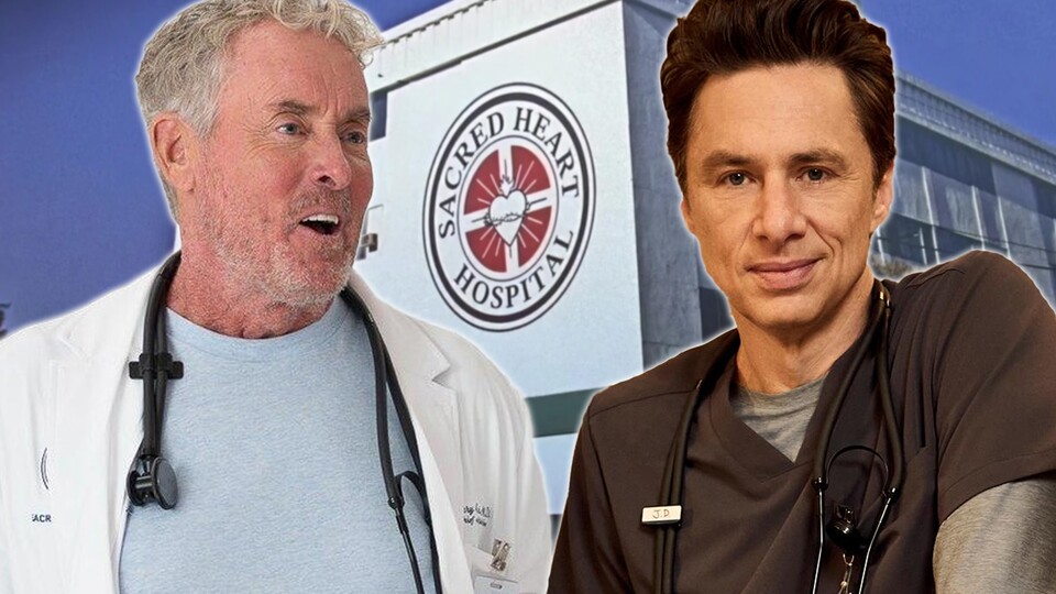 Dr. Cox (links) soll in Staffel 2 auch wieder zu sehen sein. Bildquelle: ABCHuluDisney