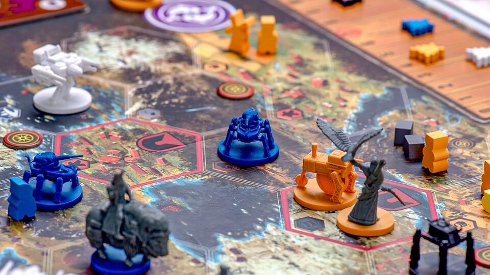 Das Steampunk-Setting ist in Scythe mehr als gut umgesetzt.