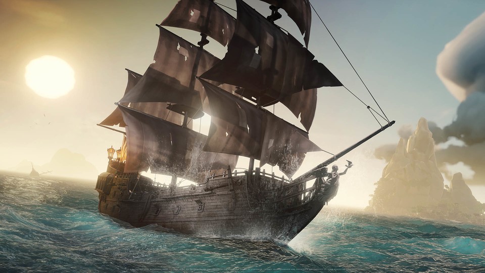 Wie im echten Piratenzeitalter wissen wir nie, was andere Spielerschiffe im Schilde führen.
