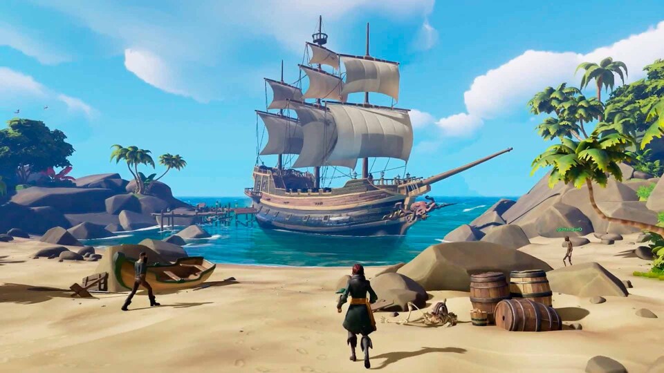 Sea of Thieves erscheint im März, möglicherweise findet vorher aber noch eine offene Betaphase statt.