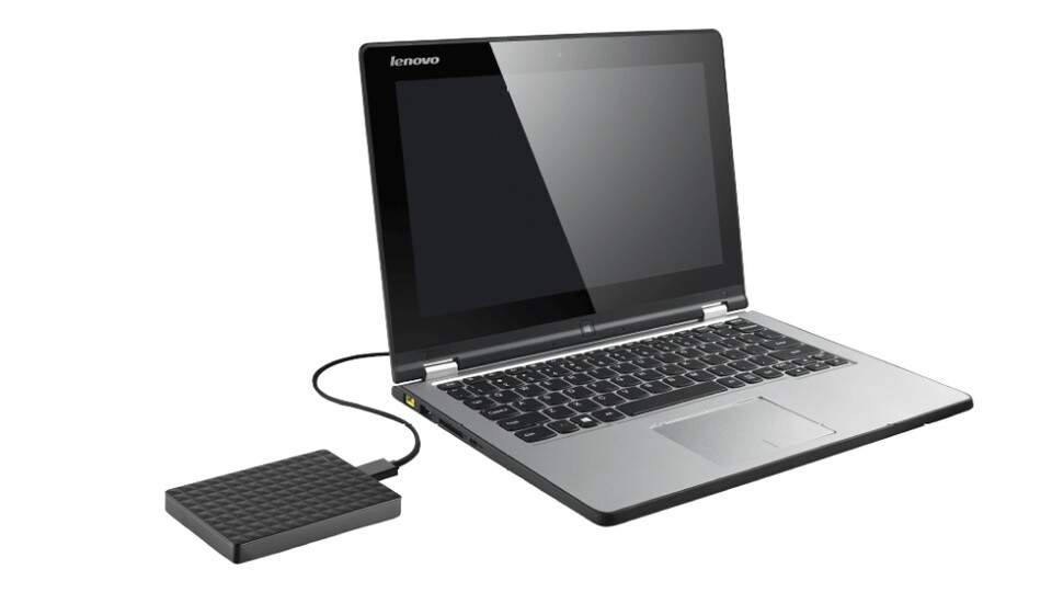 Die externe Festplatte STEA1000200 hat 1 TByte Speicherplatz und das flinke USB 3.0 an Bord. 