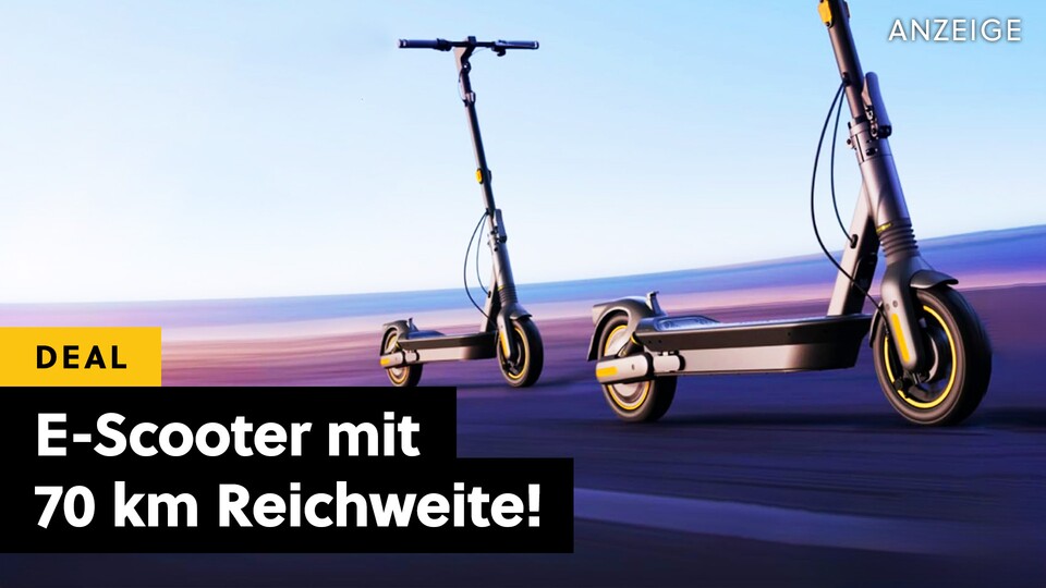 The Segway Max G2 D is currently reduced drastically on Amazon and offers more range than almost everyone else.