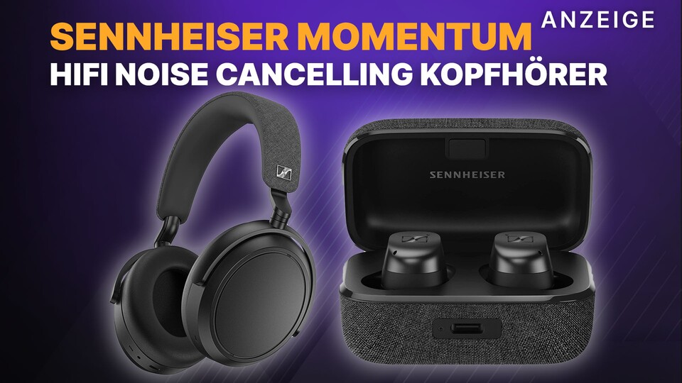 Sennheiser Momentum 4 und True Wireless 3: Active Noise Cancelling Kopfhörer, die mit grandiosem Klang auftrumpfen. So gut klingt in dem Preisbereich sonst keiner.