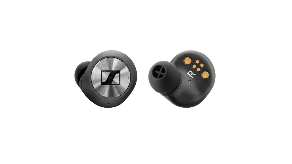 Die Metalloberfläche der Sennheiser Momentum True Wireless vermittelt einen wertigen Eindruck, ohne zu aufdringlich zu wirken.