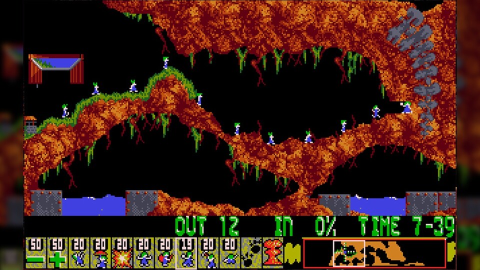 Das erste Lemmings-Spiel erschien 1991 und stammt von den späteren GTA-Entwicklern.