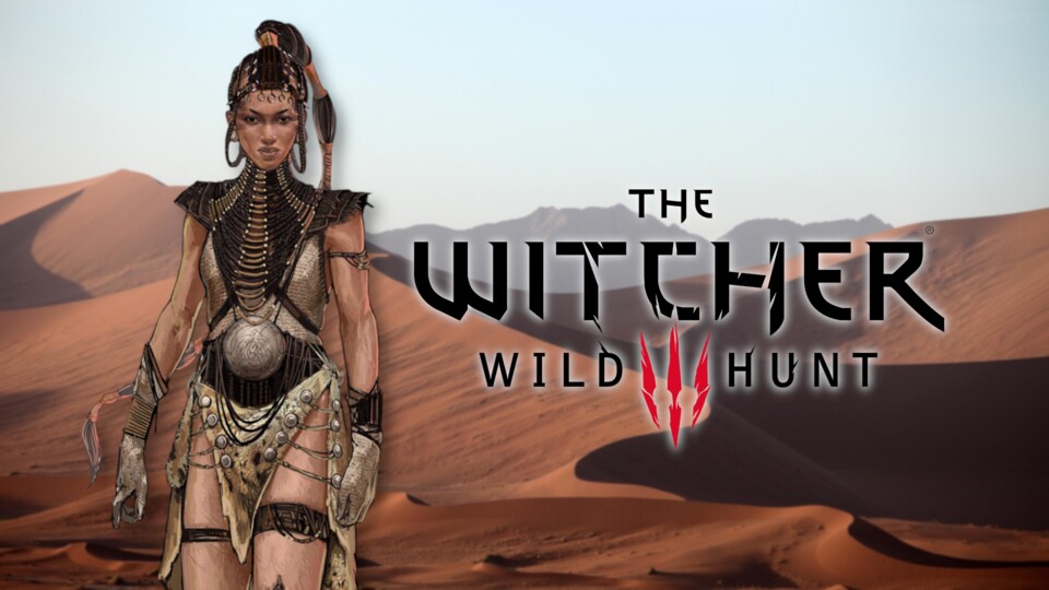 Concept Art für eine serrikanische Kriegerin aus The Witcher 2, dass es nicht ins fertige Spiel geschafft hat. Vielleicht begegenen wir den Serrikaniern dafür aber bald in the Witcher 3.