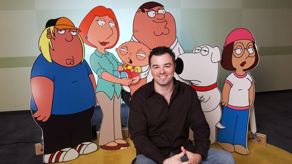Seth MacFarlanes größter Erfolg ist die Serie Family Guy.