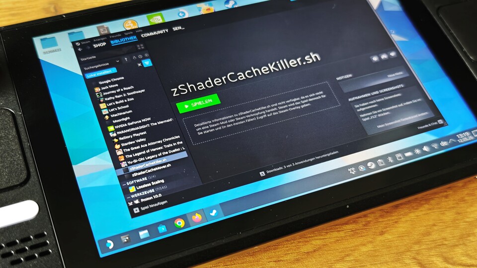 Nach der Installation findet ihr die App in eurer Steam-Bibliothek. (Bildquelle: Duy Linh DinhGameStar Tech)