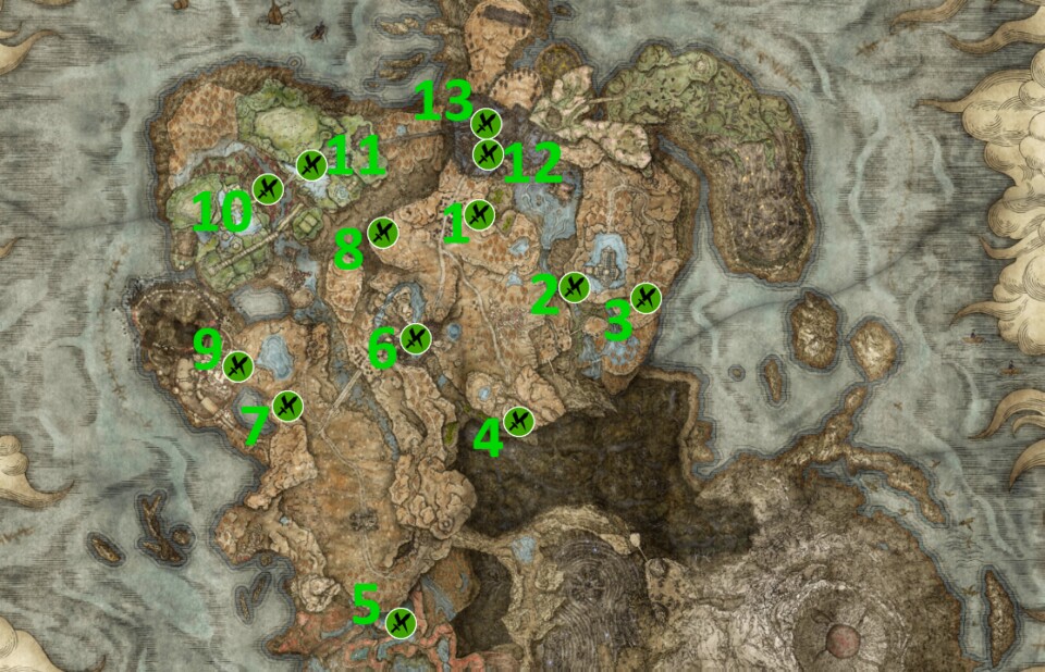 An diesen Orten findet ihr die neuen Kriegsaschen im Gebiet Schattenlande des DLCs.