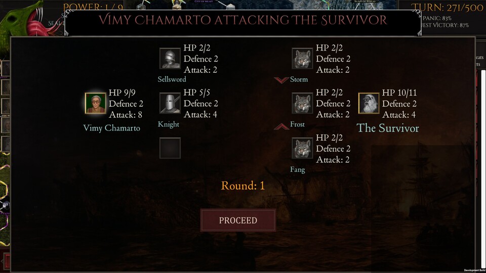 Es gibt auch ein simples, rundenbasiertes Kampfsystem - die großen Stärken des Spiels liegen aber an anderer Stelle.