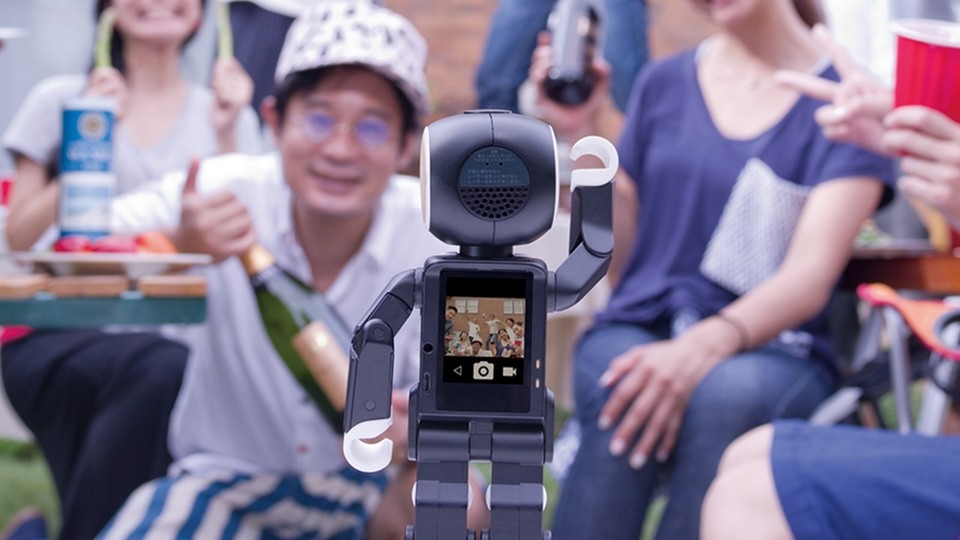Sharp Robohon, eine Mischung aus Roboter und Smartphone. (Bildquelle: Sharp)