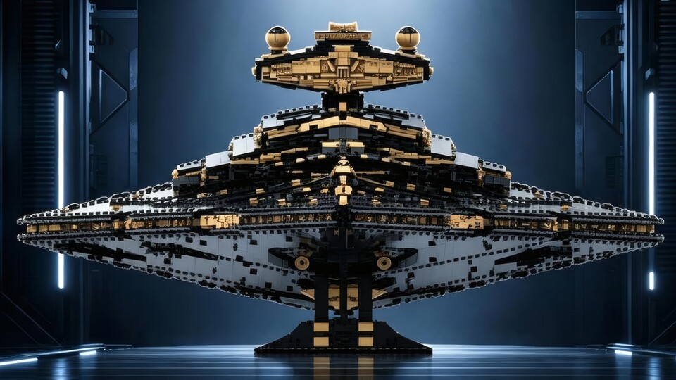 Dieses Bild ballert hart. Die Akzente in Metallic-Gold sehen einfach episch aus!