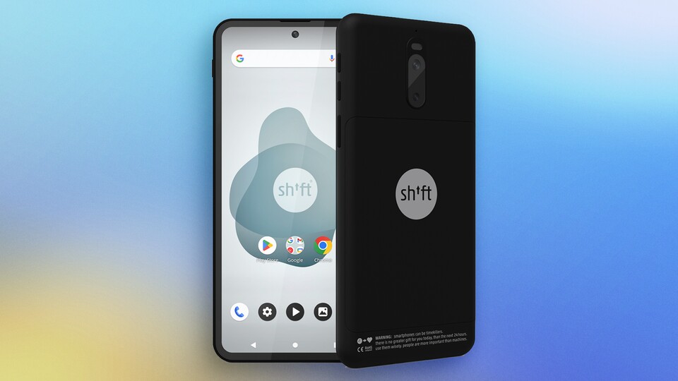 Das Shiftphone wird in Deutschland entwickelt und in China zu deutschen Arbeitsbedingungen hergestellt. (Bildquelle: Shift)