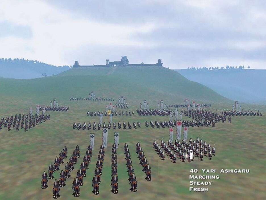 Unsere Armee wird gleich die Burg stürmen. (800x600, Direct 3D)