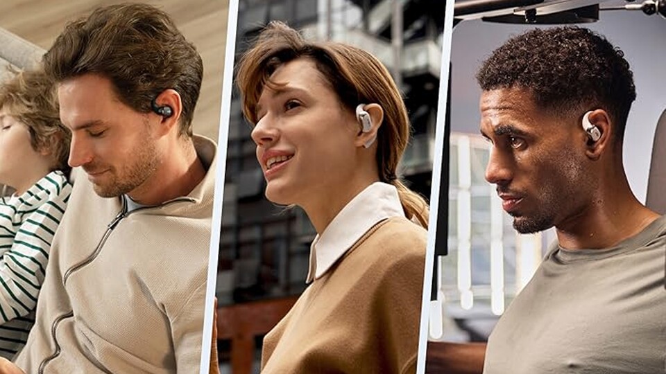 Für Sport, Alltag und Büro: Die Shokz OpenFit 2+ bringen brillanten Sound in euer Leben, ohne dass ihr den Kontakt zur Außenwelt verliert – Noise Cancelling war gestern!